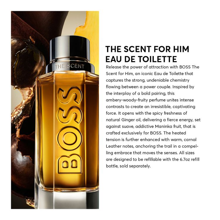BOSS THE SCENT EAU DE TOILETTE