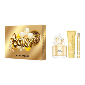 MARC JACOBS DAISY EDT 100ML/ DAISY EDT 10ML/ DAISY BODY LOTION 75ML FESTIVE SET 2025