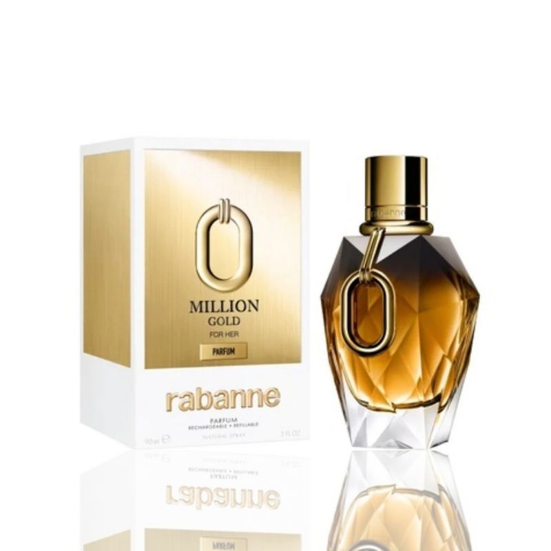 PACO RABANNE MILLION GOLD FOR HER EDP 90ML REFILLABLE