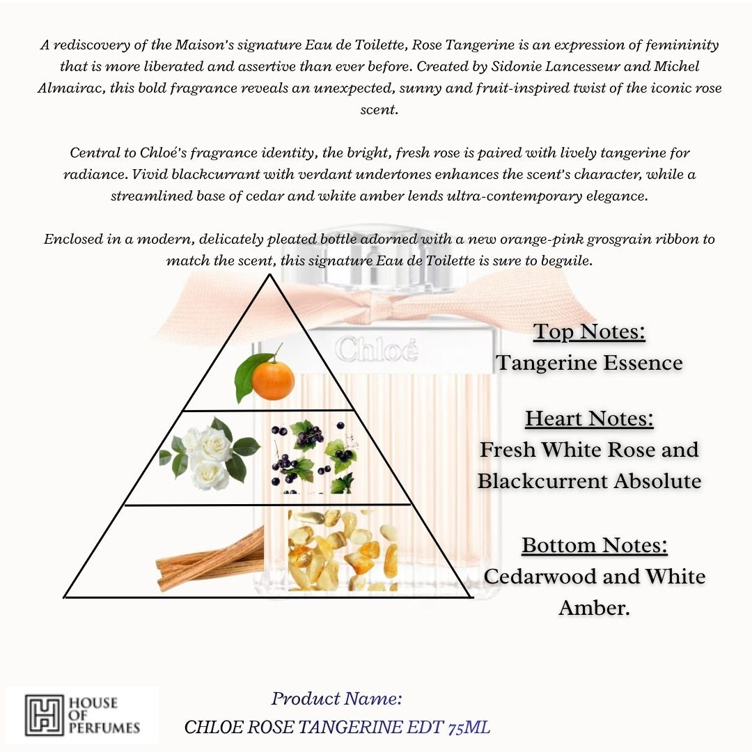 ROSE TANGERINE EAU DE TOILETTE