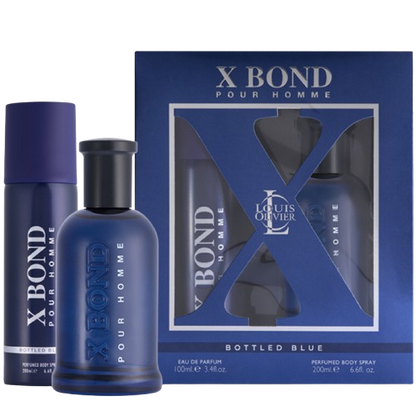 X BOND BLUE GIFT SET 100ml + 200ml Body Spray