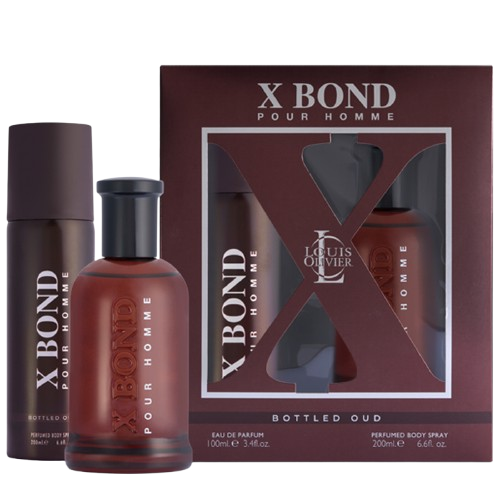 X BOND OUD GIFT SET 100ml + 200ml Body Spray