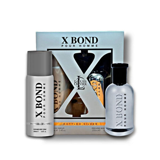 X BOND AQUA GIFT SET 100ml + 200ml Body Spray