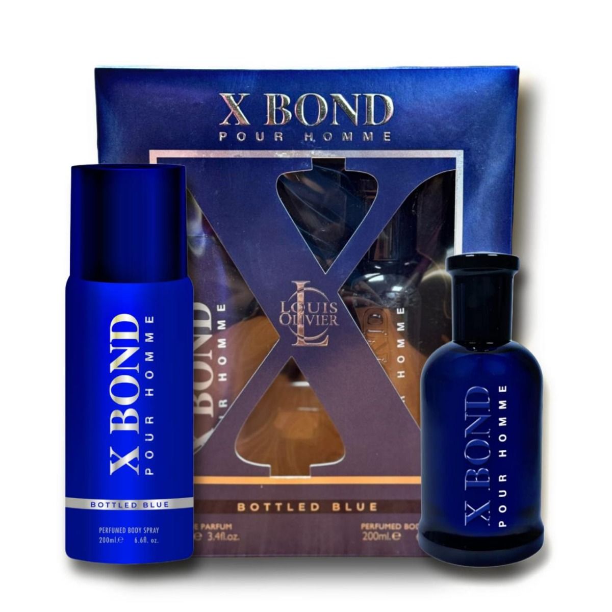 X BOND BLUE GIFT SET 100ml + 200ml Body Spray