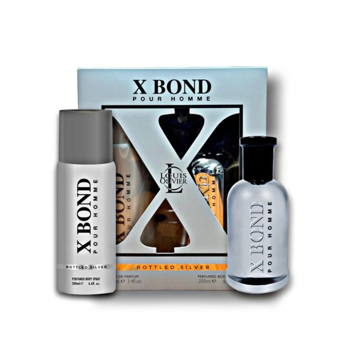 X BOND SILVER GIFT SET 100ml + 200ml Body Spray