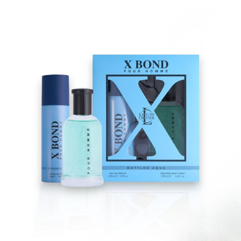 X BOND AQUA GIFT SET 100ml + 200ml Body Spray