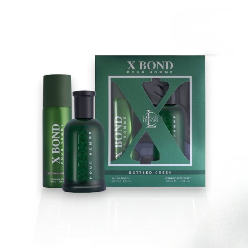 X BOND GREEN GIFT SET 100ml + 200ml Body Spray