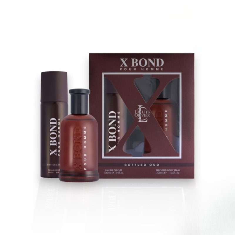 X BOND OUD GIFT SET 100ml + 200ml Body Spray