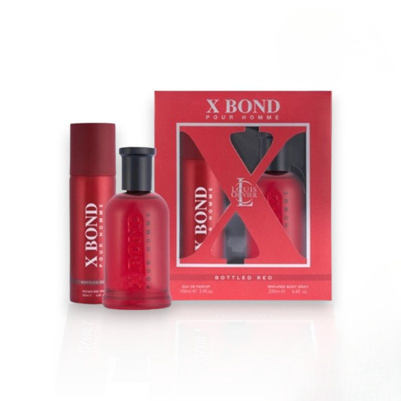 X BOND RED GIFT SET 100ml + 200ml Body Spray